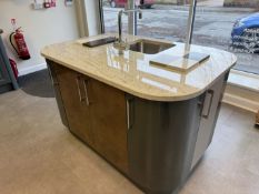 *Island Sink Unit with Granite Top (990x1500mm)