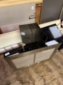 *600mm Stainless Steel & Black Extractor Fan