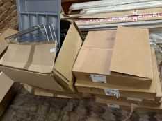 *10 Metal Basket Drawer Inserts & 2 Plastic Cutlery Trays