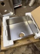 *Franke Underslung Square Brushed Stainless Steel Sink