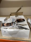 *Two Boxes of Antique Copper Shell Handles 196mm