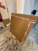 *Copper Effect Glass Splashback 850x850mm