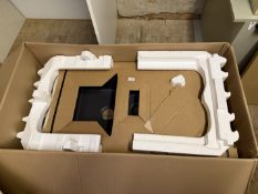 *Blanco Black Graphite Bowl and a Half Acrylic Sink