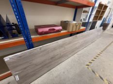 *4100x600x38mm Grey Craft Oak Worktop