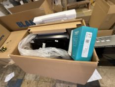 *Samsung Black Glass Extraction Canopy