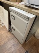 *Two Drawer Foolscap Filing Cabinet in Light Grey