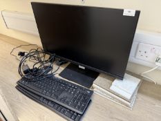 *Koorui 24N1 Coloured Digital Display with Two Keyboard and Two Mice