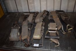 *Nine Ratchet Straps