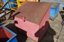 *Steel Storage Cabinet 40”x28”x 43” tall