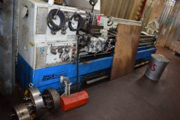 *BSA Machine Tool Lather C6256x3000 with Digital Readout, Three Chucks, Tool Holders, etc.