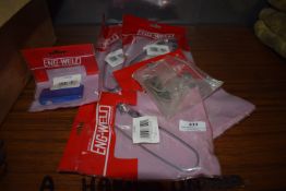 *4x Engineering Welding Tri Flint Lighters plus Spare Flints, and Tip Cleaner