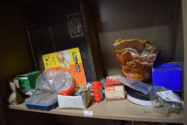 *Contents of Shelf to Include Bolts, Anchor Sleeves, etc.