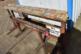 *Two 200x85cm Trestles and One 140x55cm Trestle