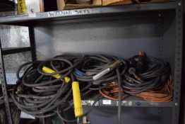 *Contents of Shelf to Include Welding Cables