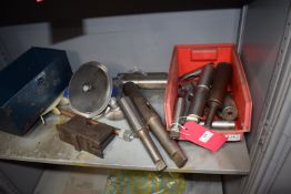 *Shelf of Morse Taper Adapter, and Circular Saw Heads