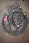 *Quantity of Welding Cables, and a Coil of Armoured Cable