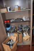 *Contents of Cabinet to Include Various Wire, Plugs, etc.