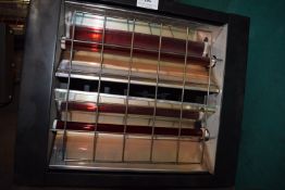 *Two Double Element Infrared Heaters