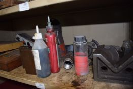 *Contents of Shelf to Include Milling Machine Chucks, Feed Blocks, Easy Outs, etc.