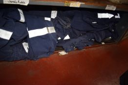 *Contents of Shelf to Include Assorted Overalls