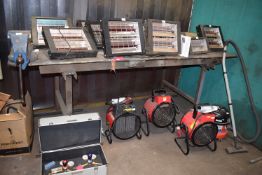 *Two Trestles with Worktop 260x120cm