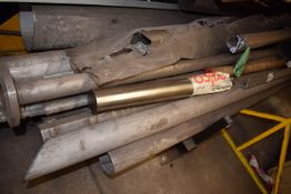 *Contents of Bottom Shelf to Include Stainless Steel 312 Pipe, Solid Drawn Bar, 60-110mm Diameter