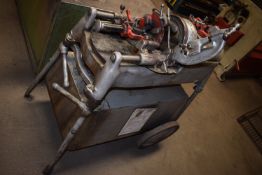 *Rigid 535 Screwing Machine with Four Screwing Head Attachments