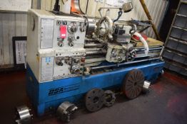 *BSA Machine Tools Lathe C 6246x1500 Including Tool Shelf, Various Chucks, etc.