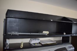 *Two Sections of Heavy Duty Shelving 3.7m long