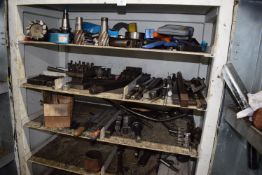 *Contents of Cupboard to Include T Allen Keys, Chucks, Cutting Tools, Jaws, etc.