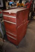 *Four Drawer Tool Cabinet on Wheels (collection by appointment)