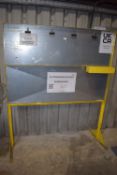 *Steel Workstation Noticeboard 150cm wide x 180cm tall