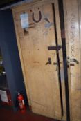 *Wood Storage Cabinet 85x45cm x 210cm Tall