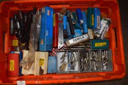 *Assorted Slot Drills, Jobber Drills, etc. (tray not included)