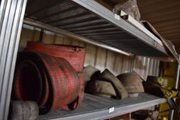 *Contents of Shelf to Include Assorted Lifting Slings