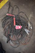 *Quantity of Welding Torches and Earths on Cables