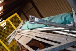 *Contents of Top Shelf to Include Welding Screen Stands and Two Screens