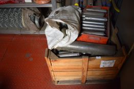 *Wooden Stillage and Contents of Various Rollers