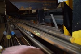 *Contents of Shelf to Include Assorted Solid Bar, Bright Bar, etc.