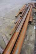 *Loose in Front of Racks to Include Two 12m x 200x200mm RSJs, 100x100mm and 50x50mm Box Section,