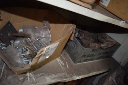 *Contents of Shelf to Include Assorted Bolts, Chucks, Threads, etc.