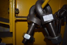 *Four 4-ton Threaded Lifting Eyes with Nuts