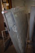 *Eight Assorted Part and Full Sheets of Steel Including Galvanised and Perforated