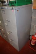 *Grey Four Drawer Foolscap Filing Cabinet
