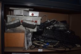 *Contents of Shelf to Include Various Keyboard, Security Lighting, etc.