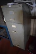 *Four Drawer Filing Cabinet 46x63cm x 133cm tall and Contents