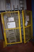 *Yellow Metal Storage Cage 200x100cm x 202cm tall (buyer to remove, bolted to the floor)