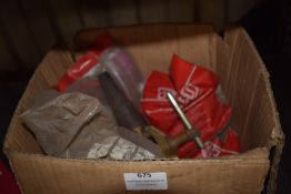 *Box of Assorted Welding Clamps, Sockets, and Bench Clamps