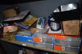 *Contents of Shelf to Include Loctite, Rest Cutters, Wire, Circlips, etc.