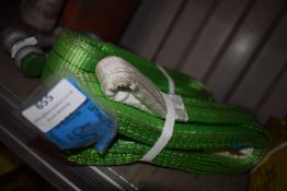 *Pair of Green 2m 2-ton Lifting Slings